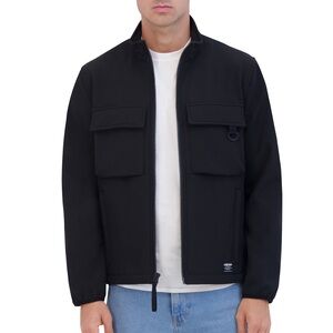 Hudson Jeans Black Military Jacket